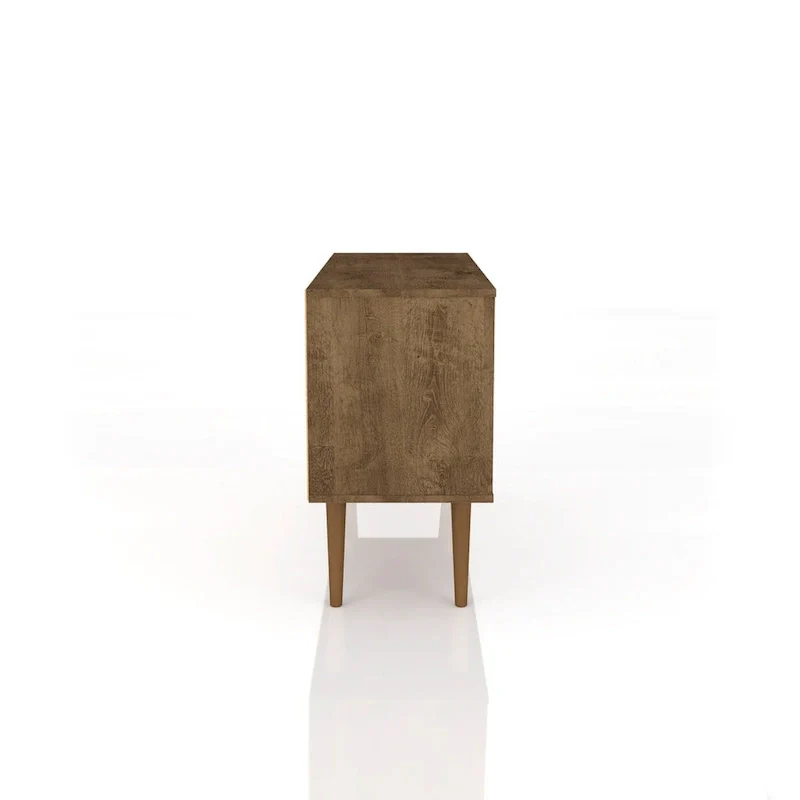 Mid-Century Modern Liberty Dual-Shelf TV Console - Image 10