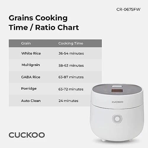 CUCKOO 6-Cup (Uncooked) Micom Rice Cooker Nonstick Inner Pot | White - Image 8