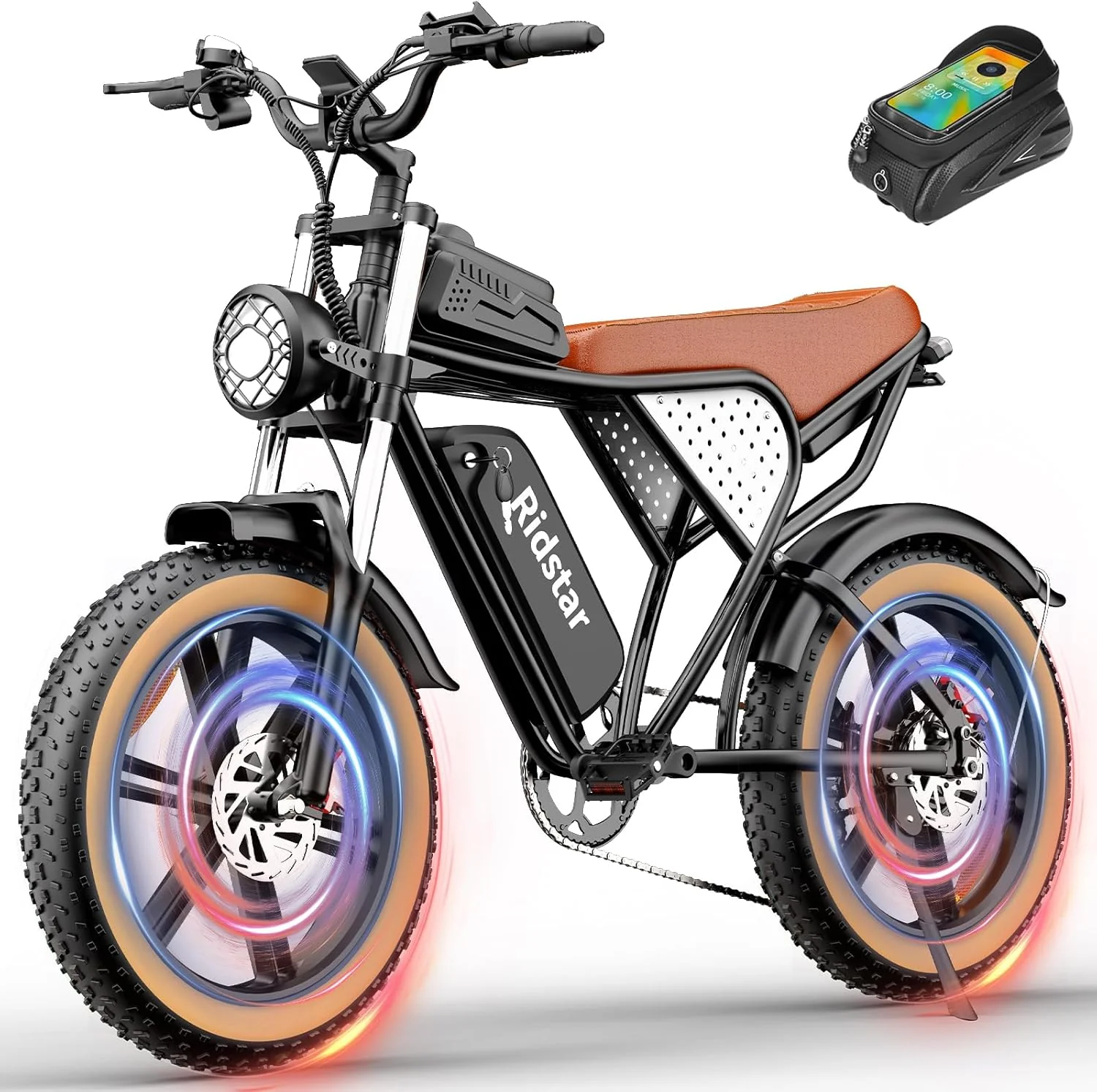 Electric Bike Q20, 2000W, 37Mph, 20" Fat Tires - Image 4