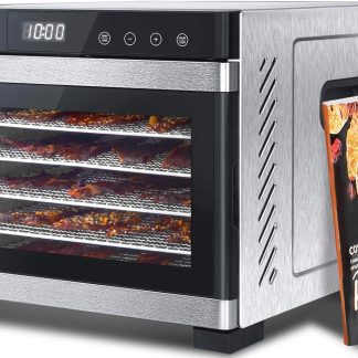 Meat jerky food dehydrator, 600 watt dehydration dryer