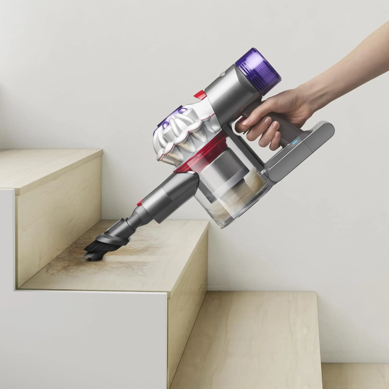 Dyson Cordless Stick Vacuum Cleaner, 0.14 Gallons, Silver/Nickel - V8 SV25 - Image 17