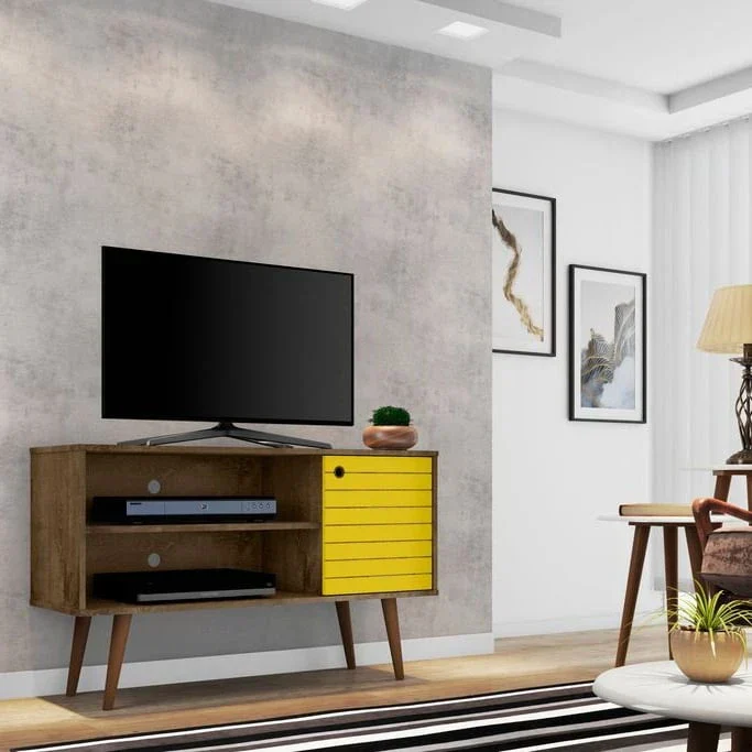 Mid-Century Modern Liberty Dual-Shelf TV Console - Image 29