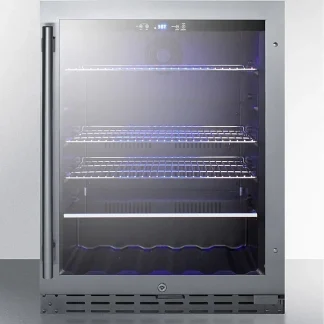 Built-In Beverage Cooler, ADA Compliant, Stainless Steel