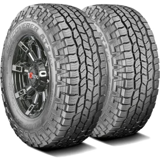 Pair of 2 (TWO) Cooper Discoverer AT3 XLT LT 285/60R20 125/122S E 10 Ply A/T All Terrain Tires