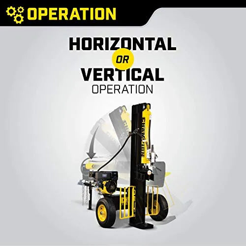 Champion Power Equipment-100251 25-Ton Horizontal/Vertical Full Beam Gas Log Splitter with Auto Return - Image 2