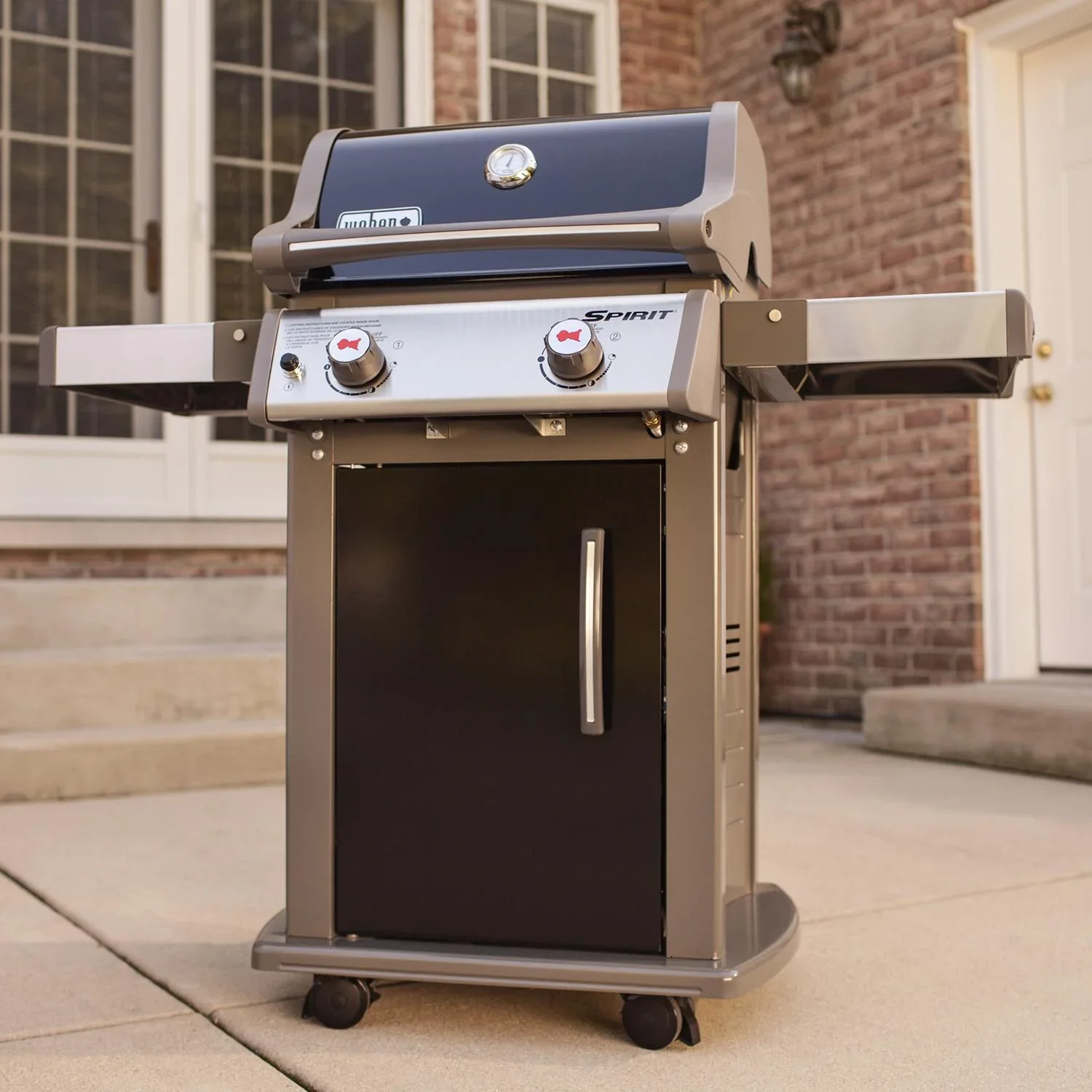 Weber Spirit E-210 Dual Burner Liquefied Propane Grill, Black - Image 9