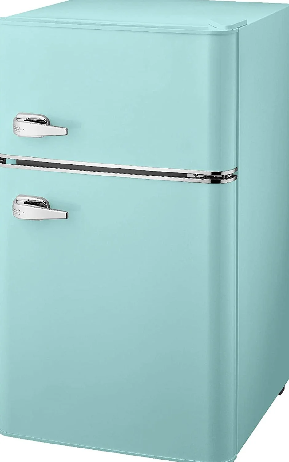 IRMF Retro Mini Fridge With Top Freezer, 3.1 Cu. Ft., Cool Mint Green - Insignia - Image 3