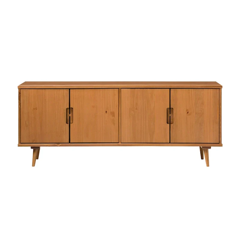 Mid-Century Modern Solid Wood TV Console by Middlebrook - Image 7