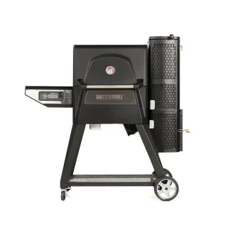 560 Digital Charcoal Grill and Smoker Combo - Black