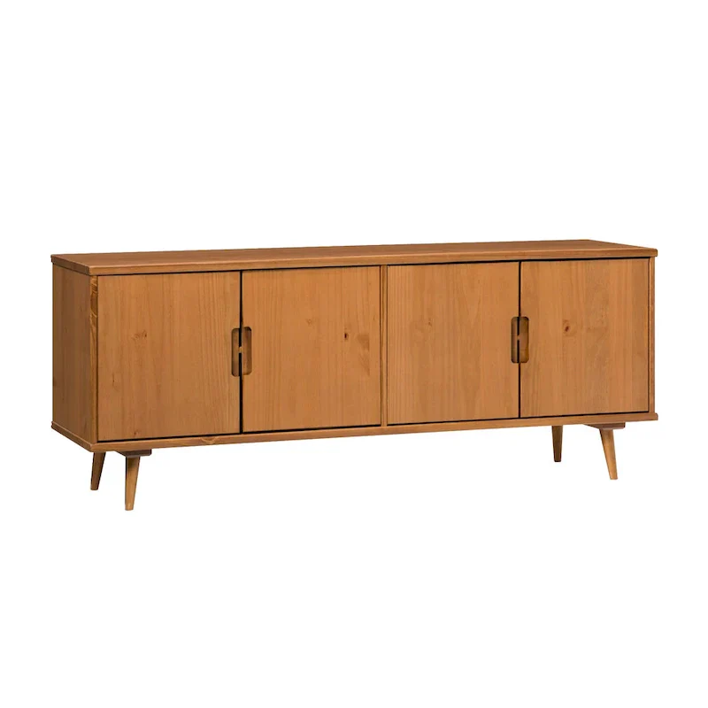 Mid-Century Modern Solid Wood TV Console by Middlebrook - Image 8