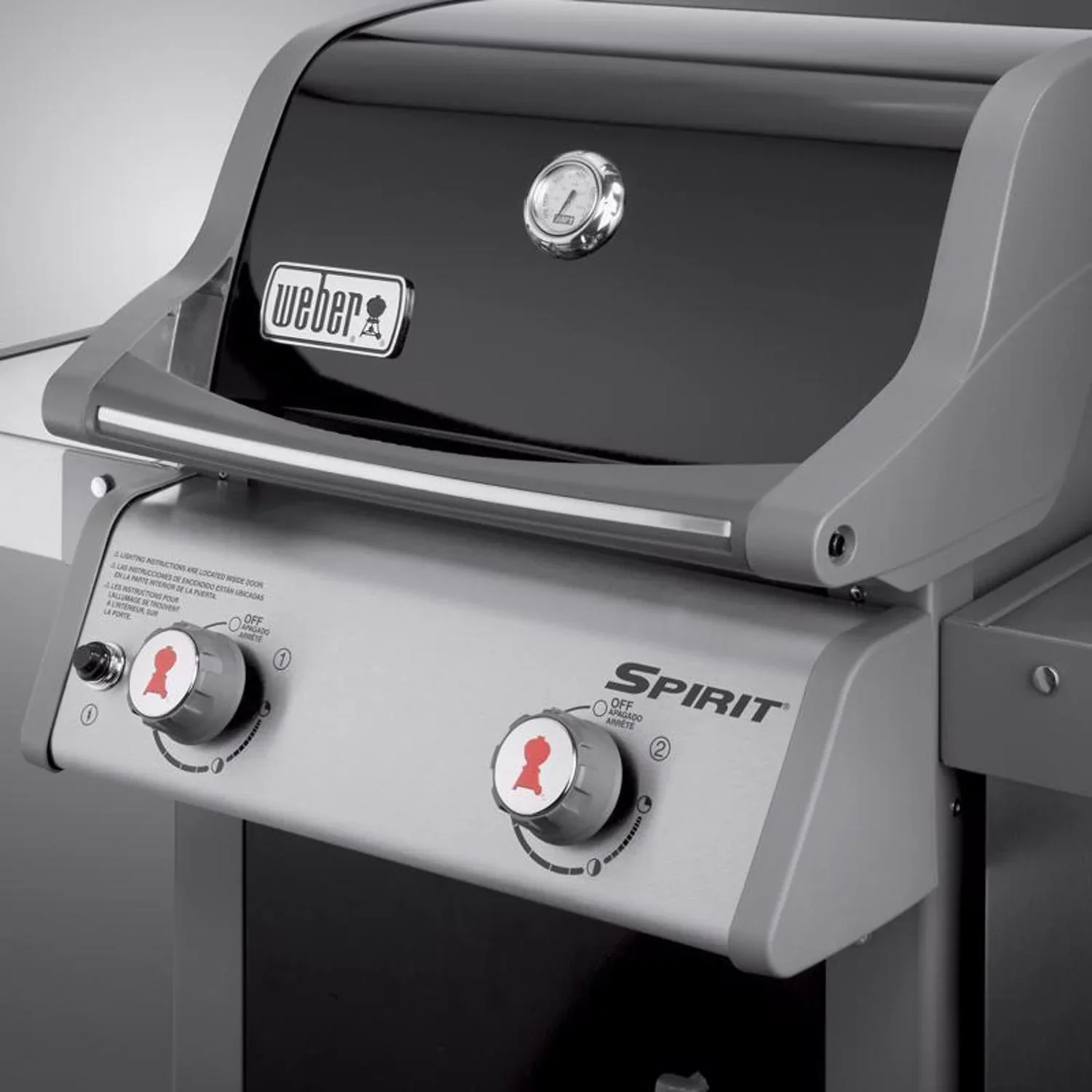 Weber Spirit E-210 Dual Burner Liquefied Propane Grill, Black - Image 7