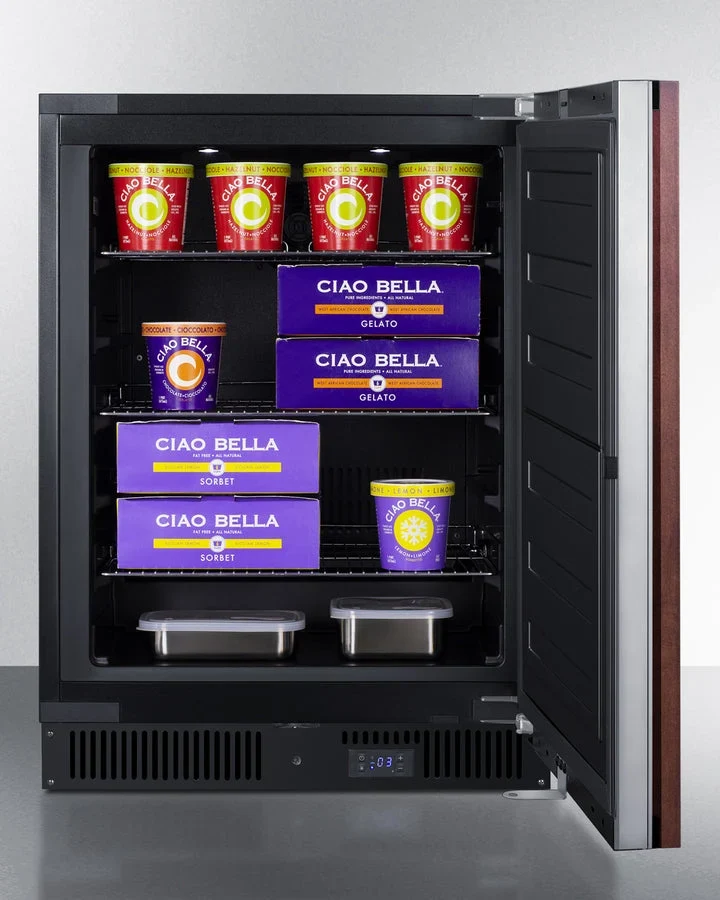24 in Wide Built-In All-Freezer, ADA Compliant - Panel Not Included - Image 5