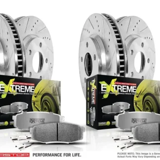 Power Stop - Front and Rear Z26 Street Warrior Brake Kit K6327-26
