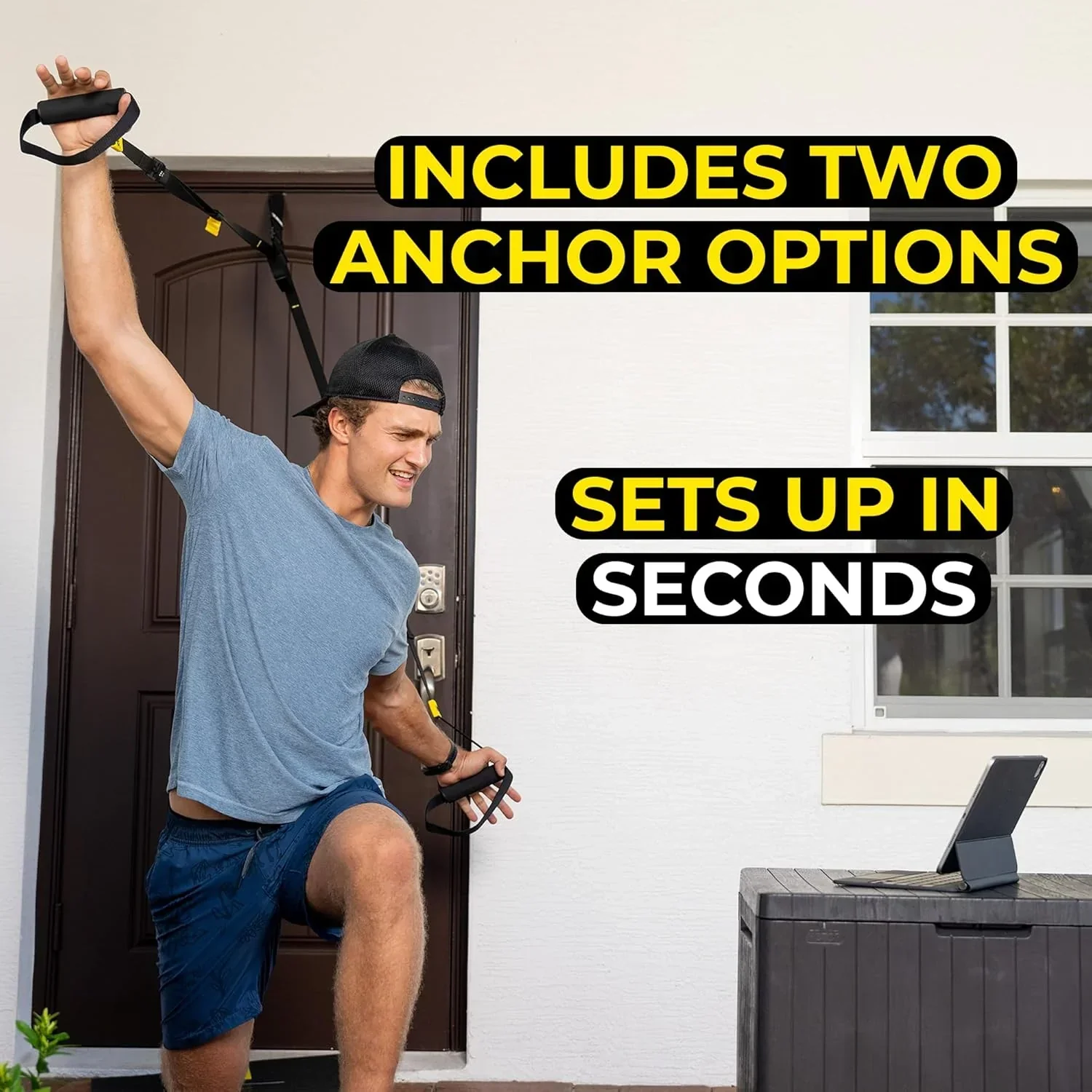 TRX GO Suspension Trainer, At Home, Portable Gym Workout, For Strength Training - Image 5