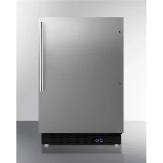 Built-In All-Freezer, 20 in, Stainless Steel