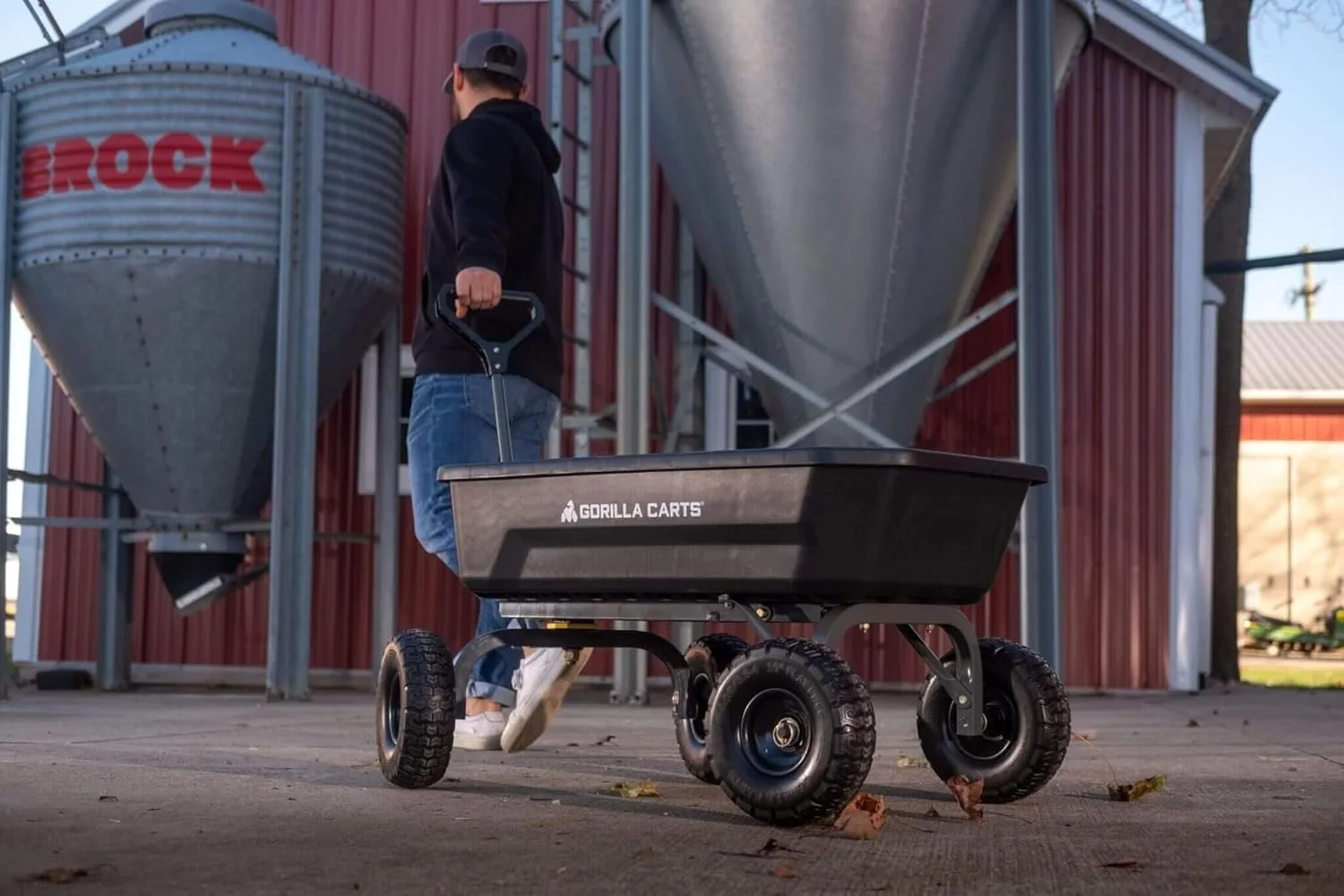 7GCG-NF Heavy-Duty Poly Dump Garden Cart, 7 Cu. Ft., 1,200-Lb. Capacity - Image 33