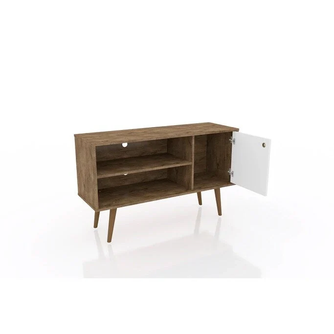 Mid-Century Modern Liberty Dual-Shelf TV Console - Image 25