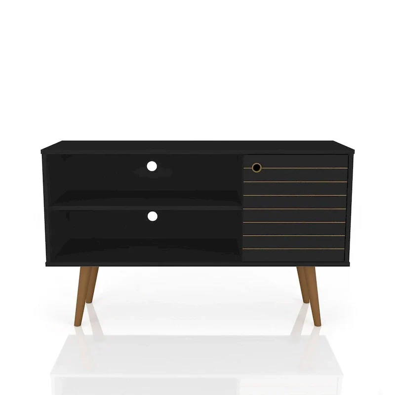 Mid-Century Modern Liberty Dual-Shelf TV Console - Image 16