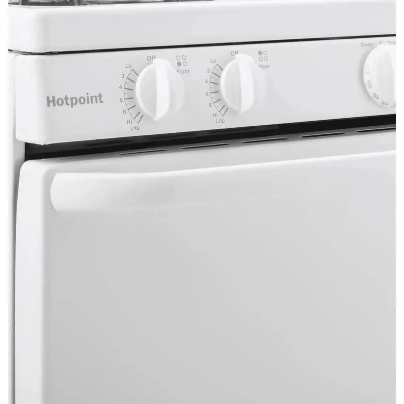 Hotpoint 20-Inch 4-Burner Freestanding Electric Range - White - Image 6