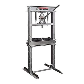 Central Machinery 32879 20 Ton H-Frame Industrial Heavy Duty Floor Shop Press-Instock
