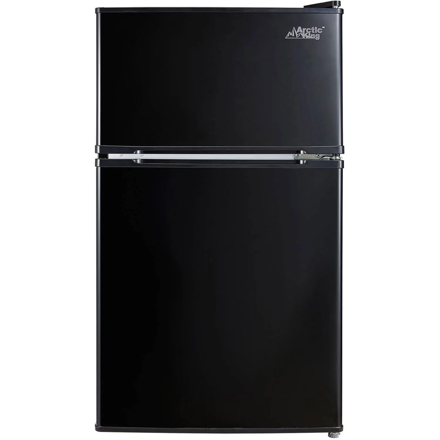 Arctic King Two-Door Mini Fridge With Freezer, 3.2 Cu. Ft., Stainless Steel - Image 3