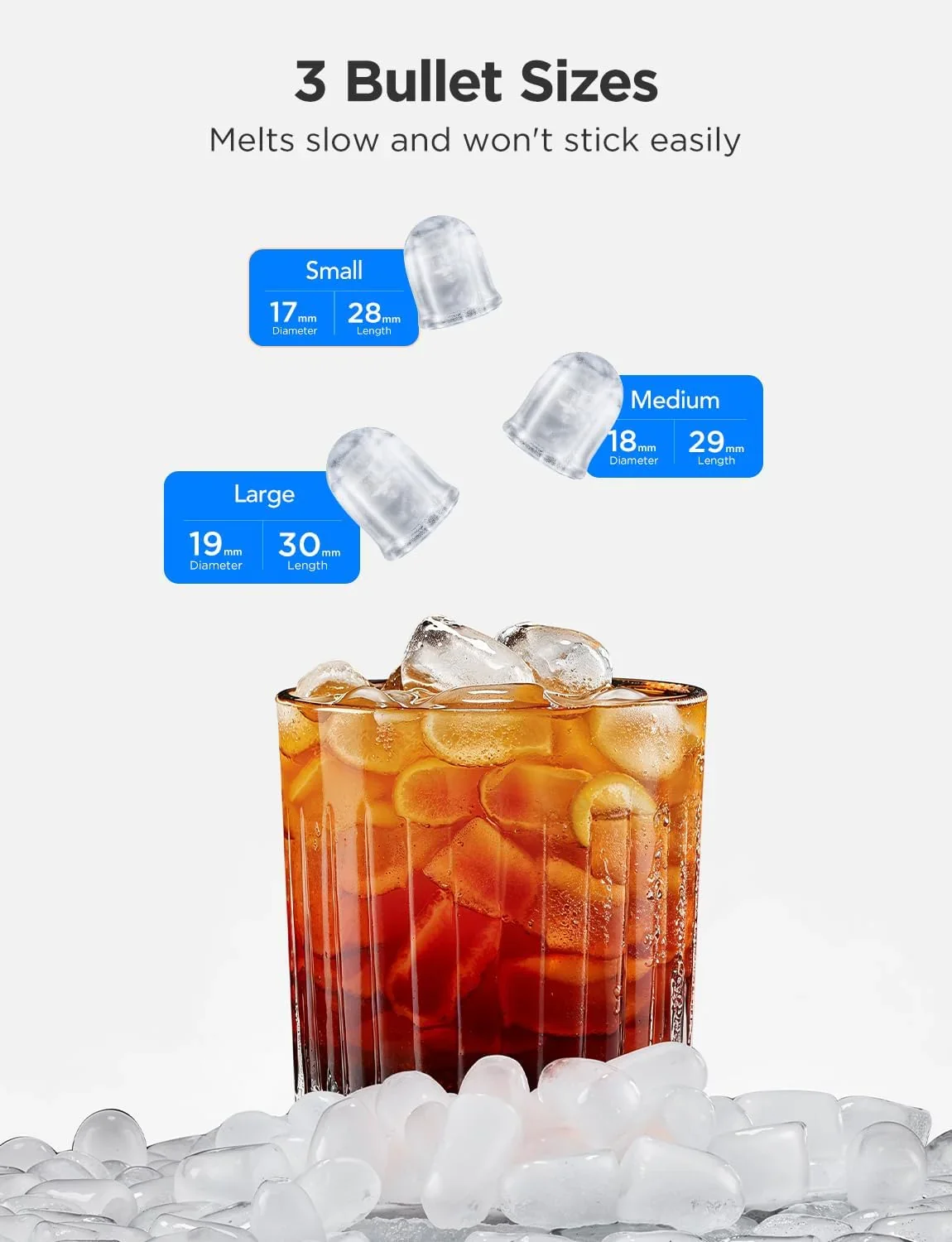 GoveeLife Smart Countertop Ice Maker, 2 L, 26 lbs Per 24 Hours, Two Ice Sizes - Image 4