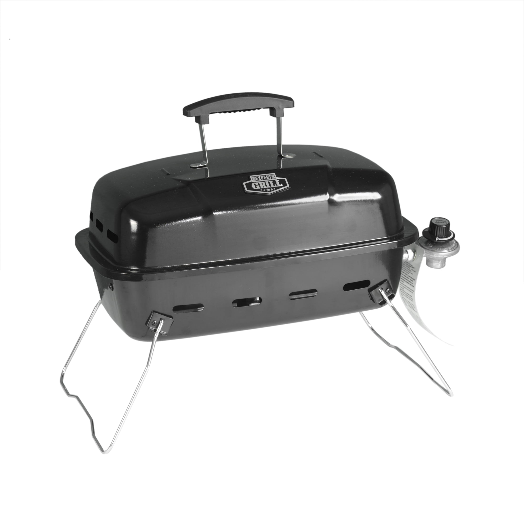 Grill 17.5 10.000 BTU Portable Propane Gas Grill. Black - Image 3