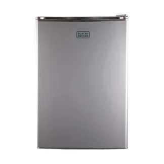 BLACK+DECKER 2.5 cu. ft. Mini Fridge With Freezer, Stainless Look - BCRK25V