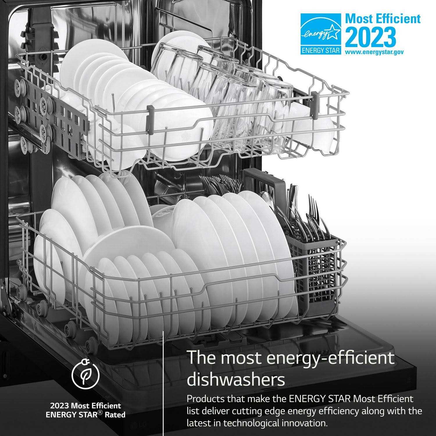 LG Front Control Dishwasher With LoDecibel Operation And Dynamic Dry - Image 2