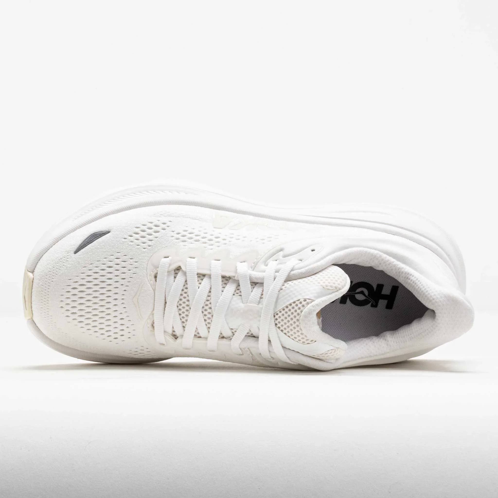 Women's Running Shoes, White/White - Bondi 9 - Image 3