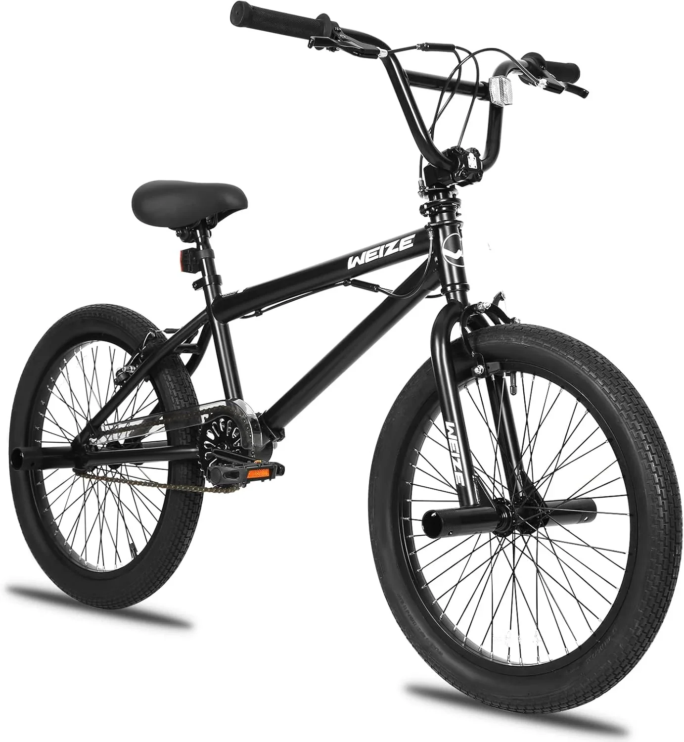 WEIZE Freestyle BMX Bicycle 20 Inch Stunt Bike for Kids and Adults Men and Women High Strength Steel Frame 360 Degree Rotor Freestyle - Image 3