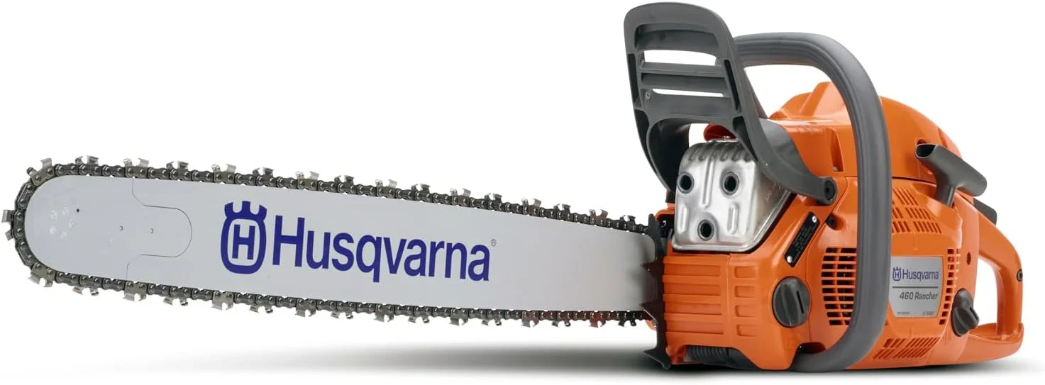 60.3cc 3.6-HP 2-Cycle Gas Chainsaw with 24-Inch Bar - 460