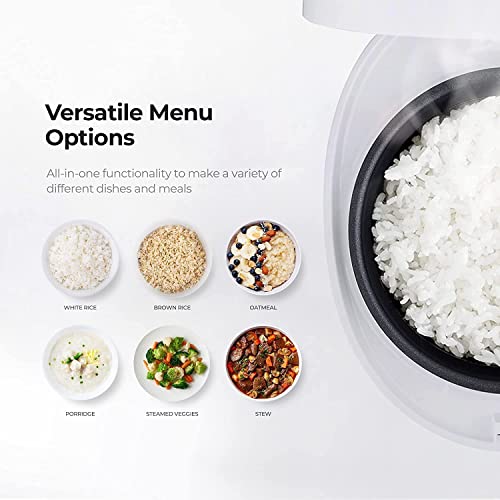 CUCKOO 6-Cup (Uncooked) Micom Rice Cooker Nonstick Inner Pot | White - Image 7