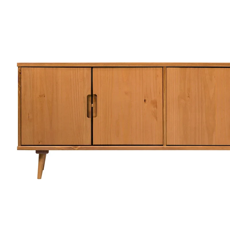 Mid-Century Modern Solid Wood TV Console by Middlebrook - Image 11