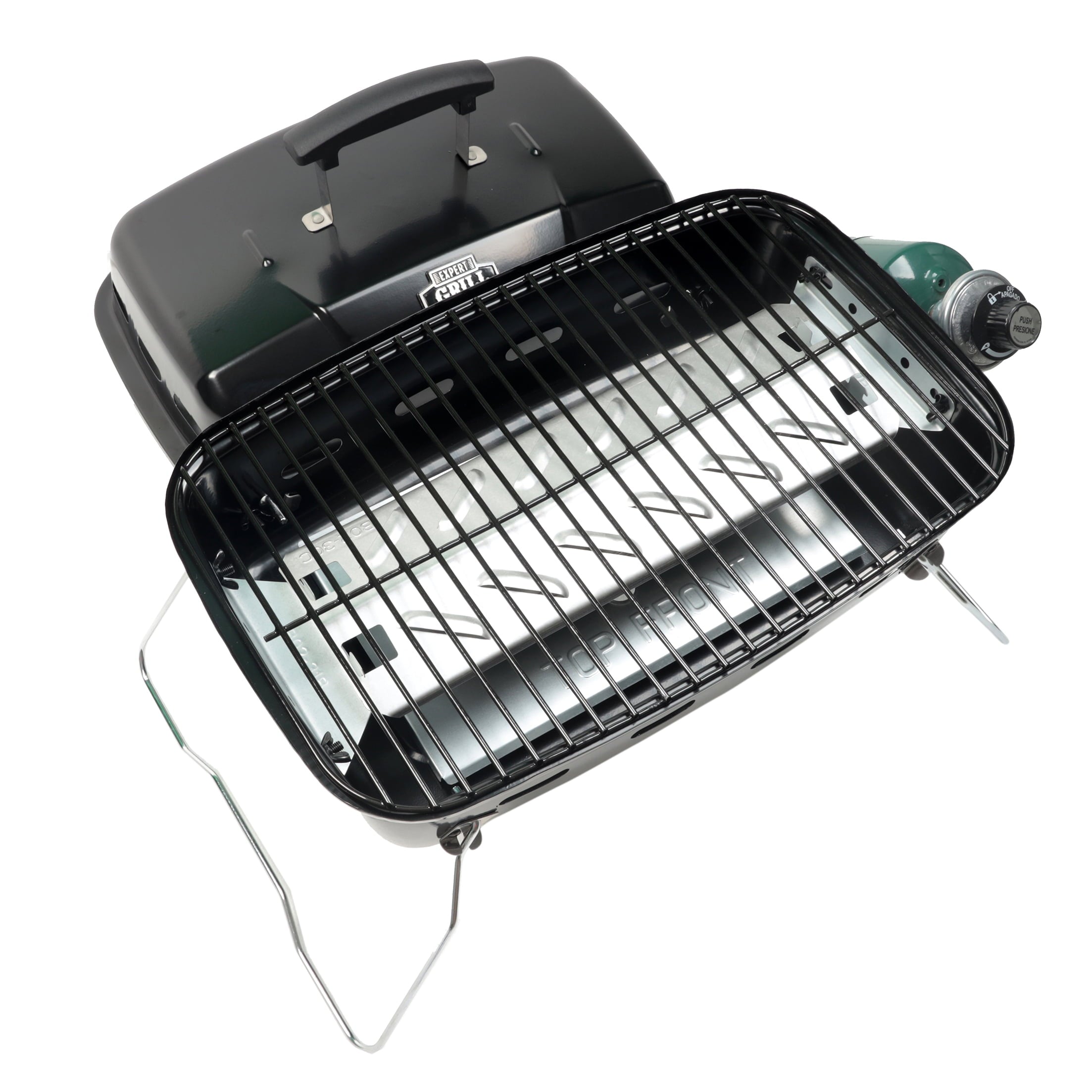 Grill 17.5 10.000 BTU Portable Propane Gas Grill. Black - Image 4