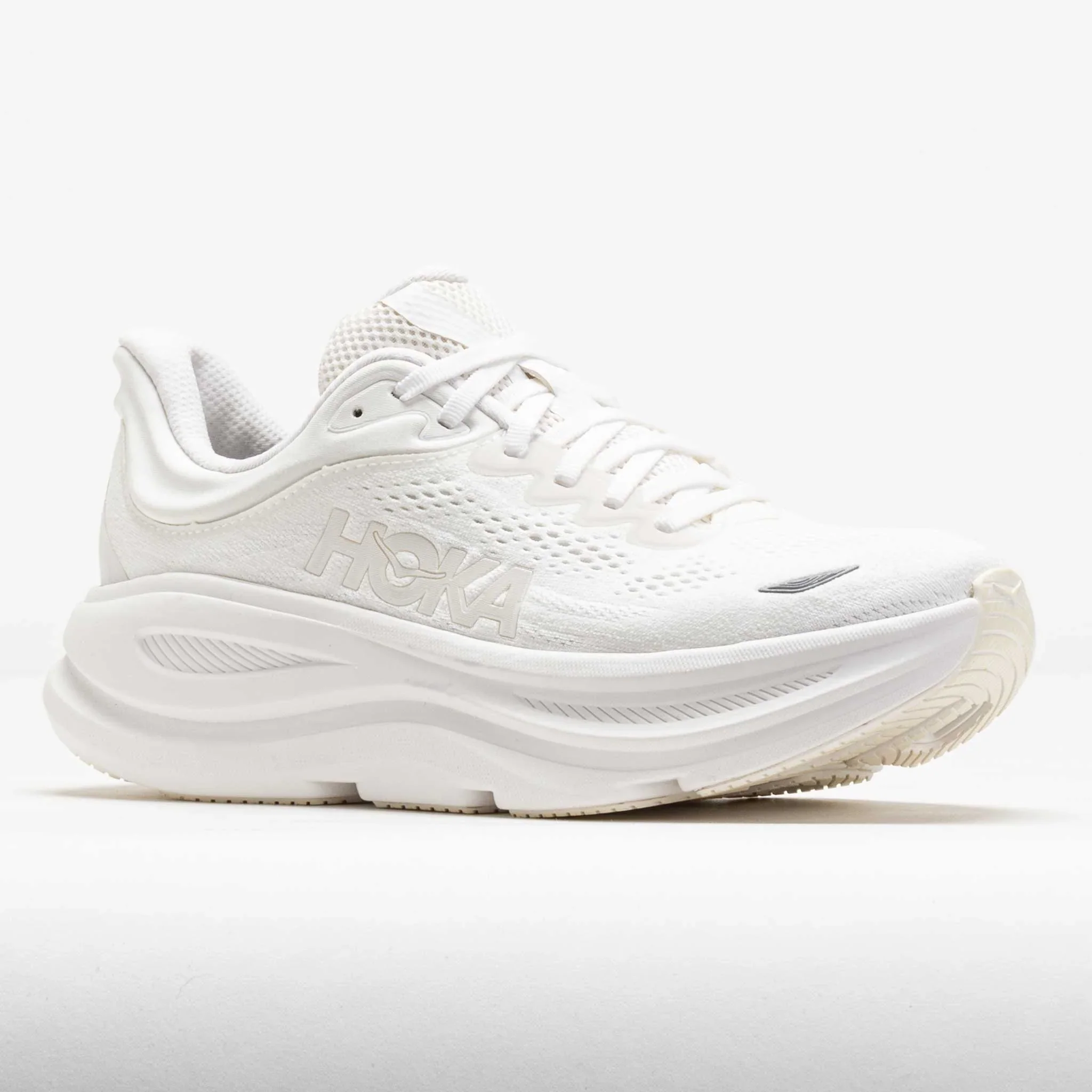 Women's Running Shoes, White/White - Bondi 9 - Image 5