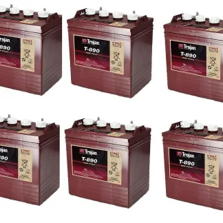 Trojan T - 890 Deep Cycle 8V Battery X6