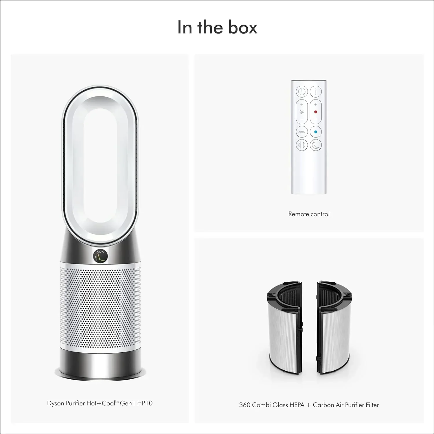 Dyson Purifier Hot+Cool Gen1, White - HP10 664610-01 - Image 4