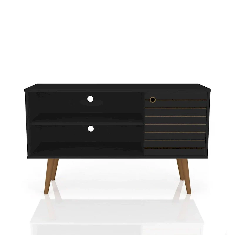 Mid-Century Modern Liberty Dual-Shelf TV Console - Image 2