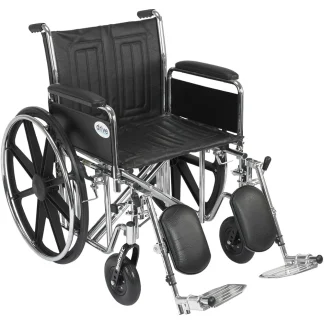 Drive Medical Sentra EC Heavy-Duty Bariatric Transport Wheelchair
