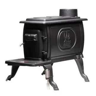 Logwood Cast Iron Wood Stove, 900 Sq. Ft., 54,000 BTUs