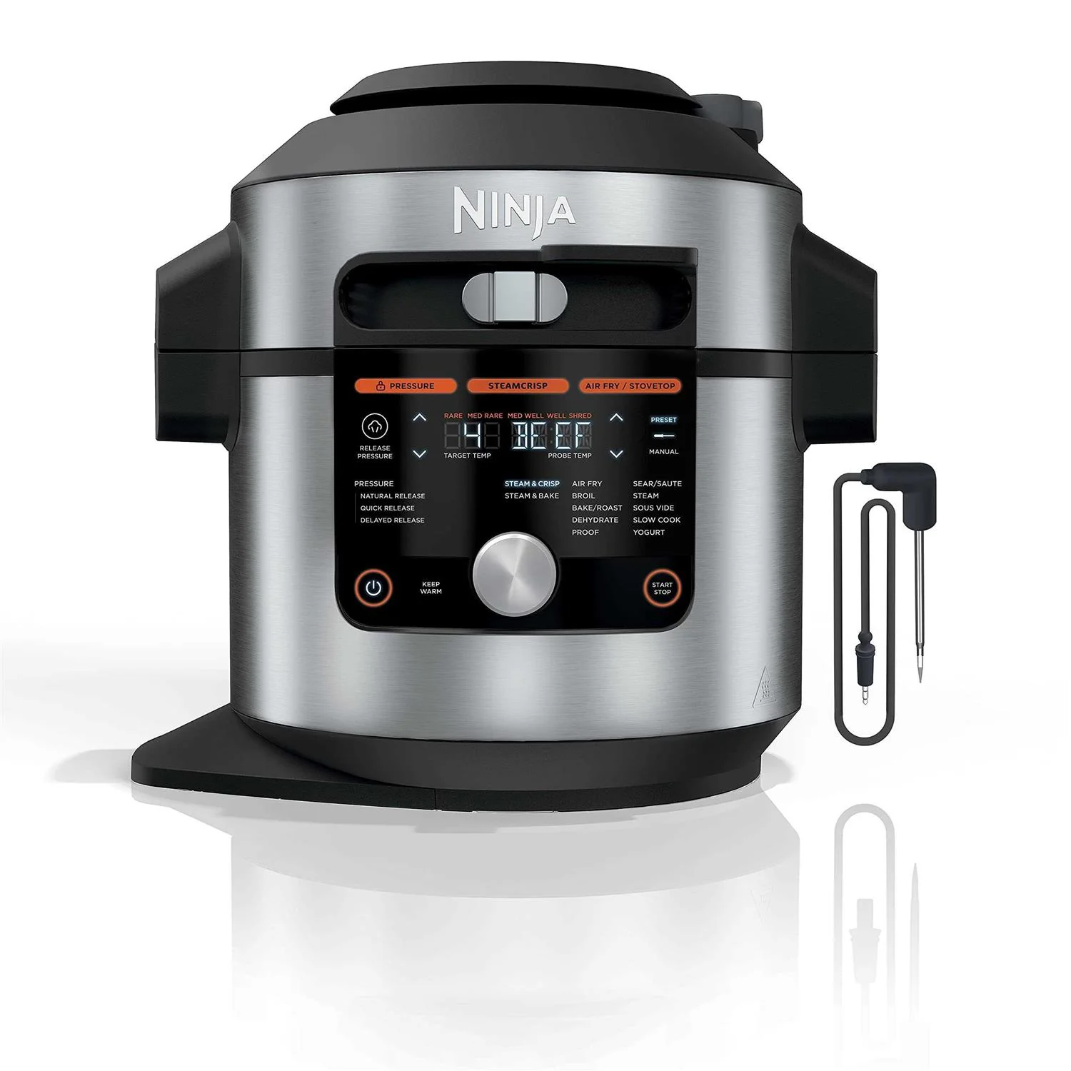 Ninja Foodi 14-in-1 Smart XL 8 Qt Pressure Cooker Steam Fryer - OL701