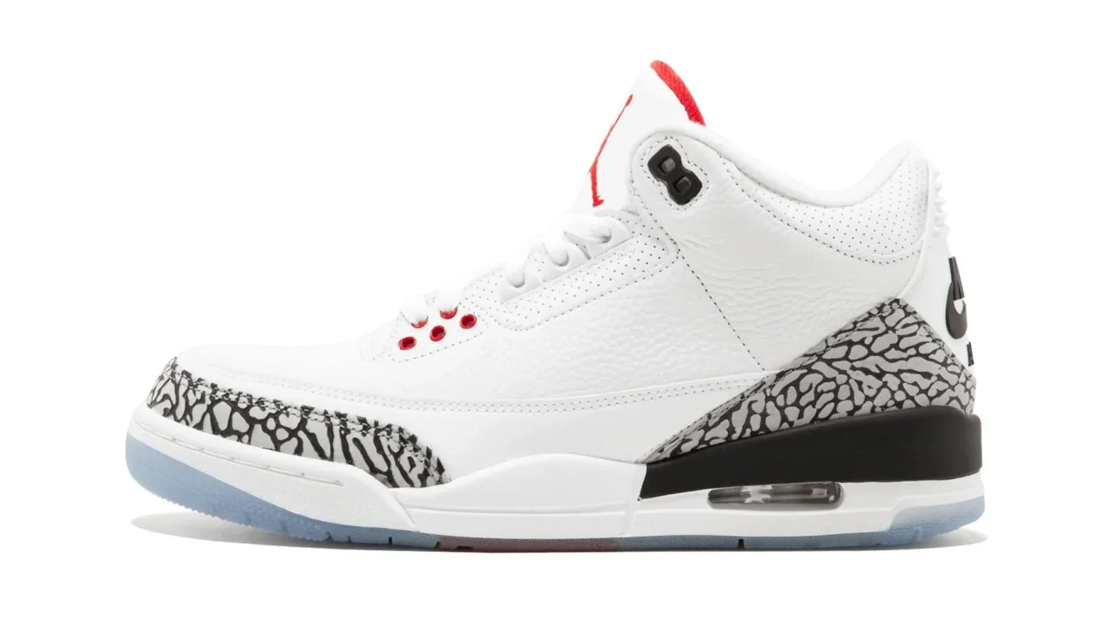 Air Jordan 3 Retro NRG Shoes White/Cement - Dunk Contest / Free Throw Line - Image 3