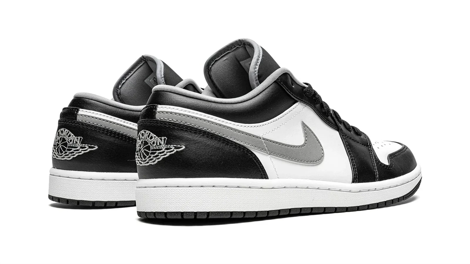 Nike Air Jordan 1 Low Sneakers Black / Particle Grey - Image 4