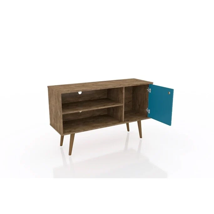 Mid-Century Modern Liberty Dual-Shelf TV Console - Image 35