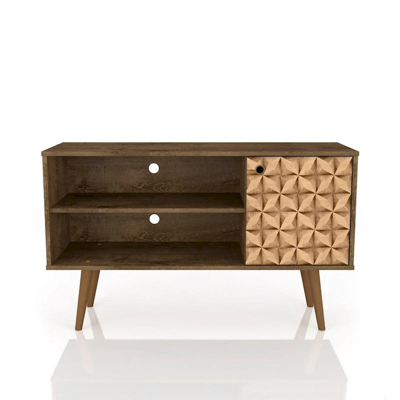 Mid-Century Modern Liberty Dual-Shelf TV Console - Image 39