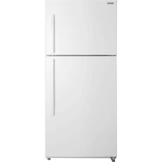 Insignia Top-Freezer Refrigerator, 18 Cu. Ft., White - NS-RTM18WHD2