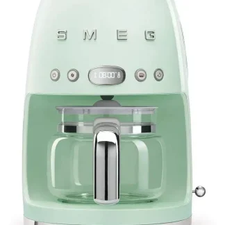 Smeg 50's Retro Style Drip Filter Coffee Machine, 10 Cups, Pastel Green