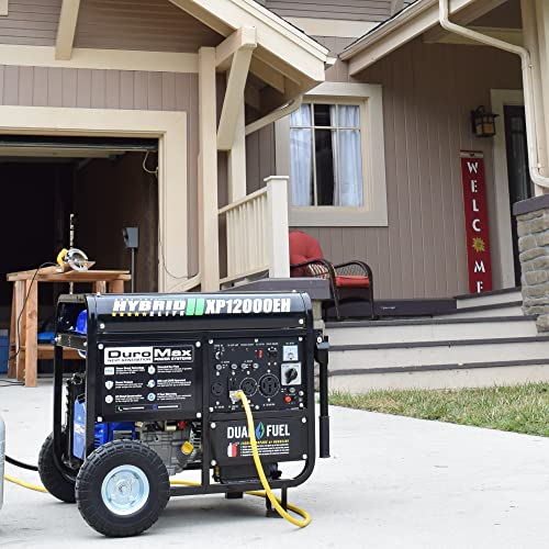 DuroMax XP12000EH Dual Fuel Generator – 12,000W Gas/Propane, 457cc 4-Stroke Engine, EPA/CARB Compliant - Image 6