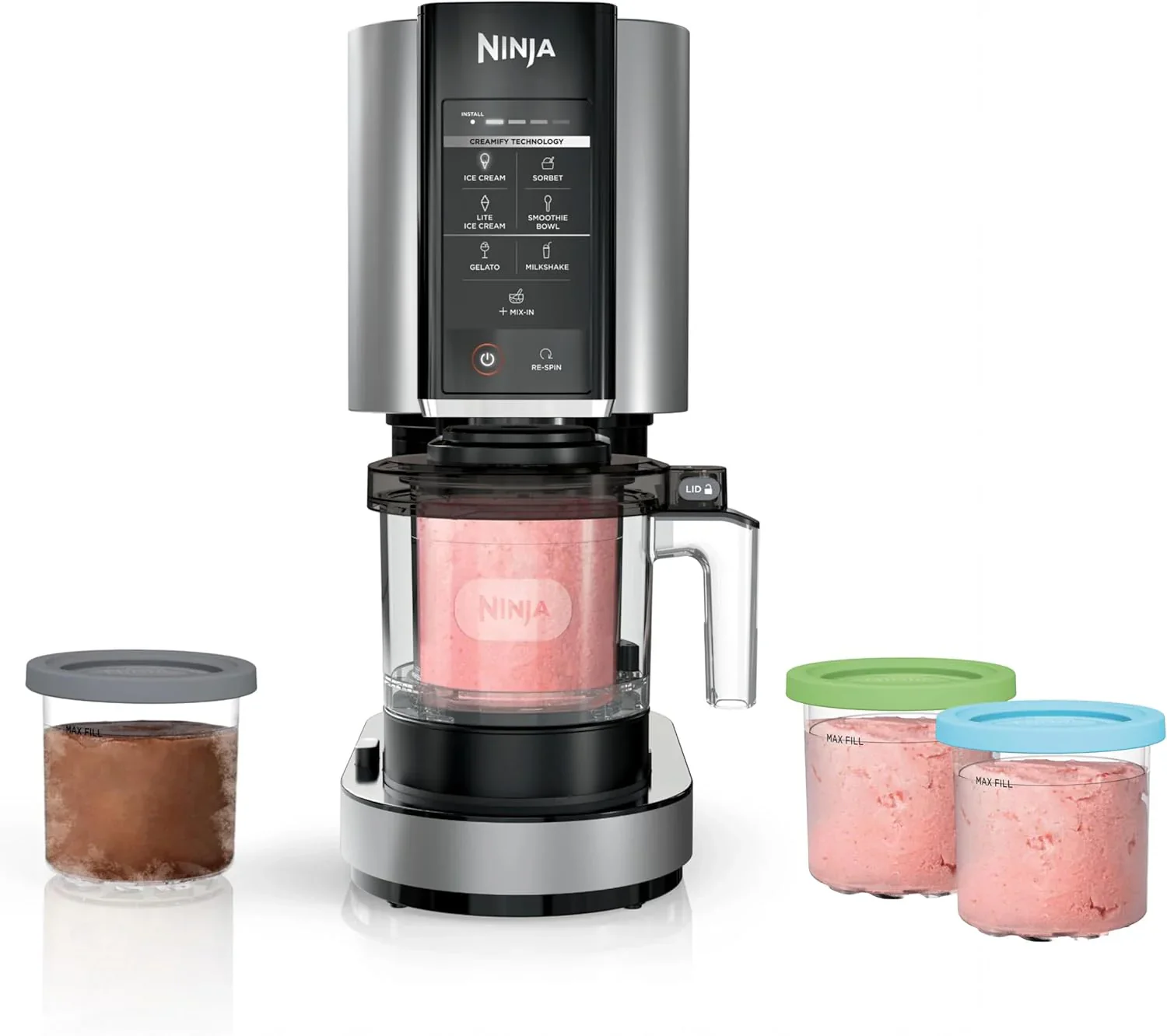 Ninja CREAMi Deluxe 11-in-1 Luxury Ice Cream and Frozen Dessert Maker - Image 4